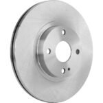 SureStop® Front, Driver or Passenger Side Brake Disc, Natural Finish, Plain Surface, Vented, 4 Lugs, 269.49 mm, 1.8L, 4Cyl, Pro-Line Series - Image 2