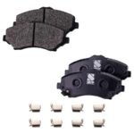SureStop® Front Brake Pad Set, Semi-Metallic, For Braking System with 305mm Rear Disc Rotor, Except Heavy Duty Brakes, Pro-Line Series