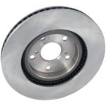 SureStop® Front, Driver or Passenger Side Brake Disc, Plain Surface, Vented, 5 Lugs, 11.65 in. Disc Diameter, 296Mm Front Disc, Pro-Line Series
