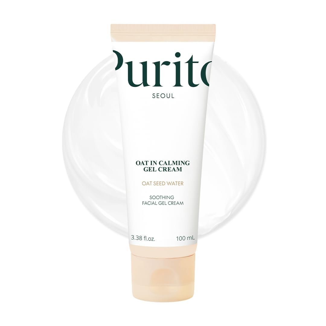 41SODj0hfGL._SL1080_ PURITO Oat Calming Gel Cream for Sensitive Skin, 3.38 fl.oz - Image 1