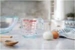 Pyrex Prepware 6001075 Measuring Cup, Red Graphics, Clear - Image 3
