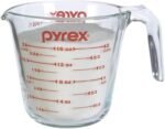 Pyrex Prepware 6001075 Measuring Cup, Red Graphics, Clear - Image 4