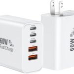 USB C Charger Block Fast Charging, 60W Phone Charger USBC Wall Plug Adapter