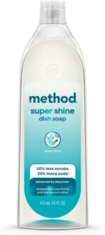 method Super Shine Liquid Dish Soap, Dewy Daze Scented, 16 fl oz