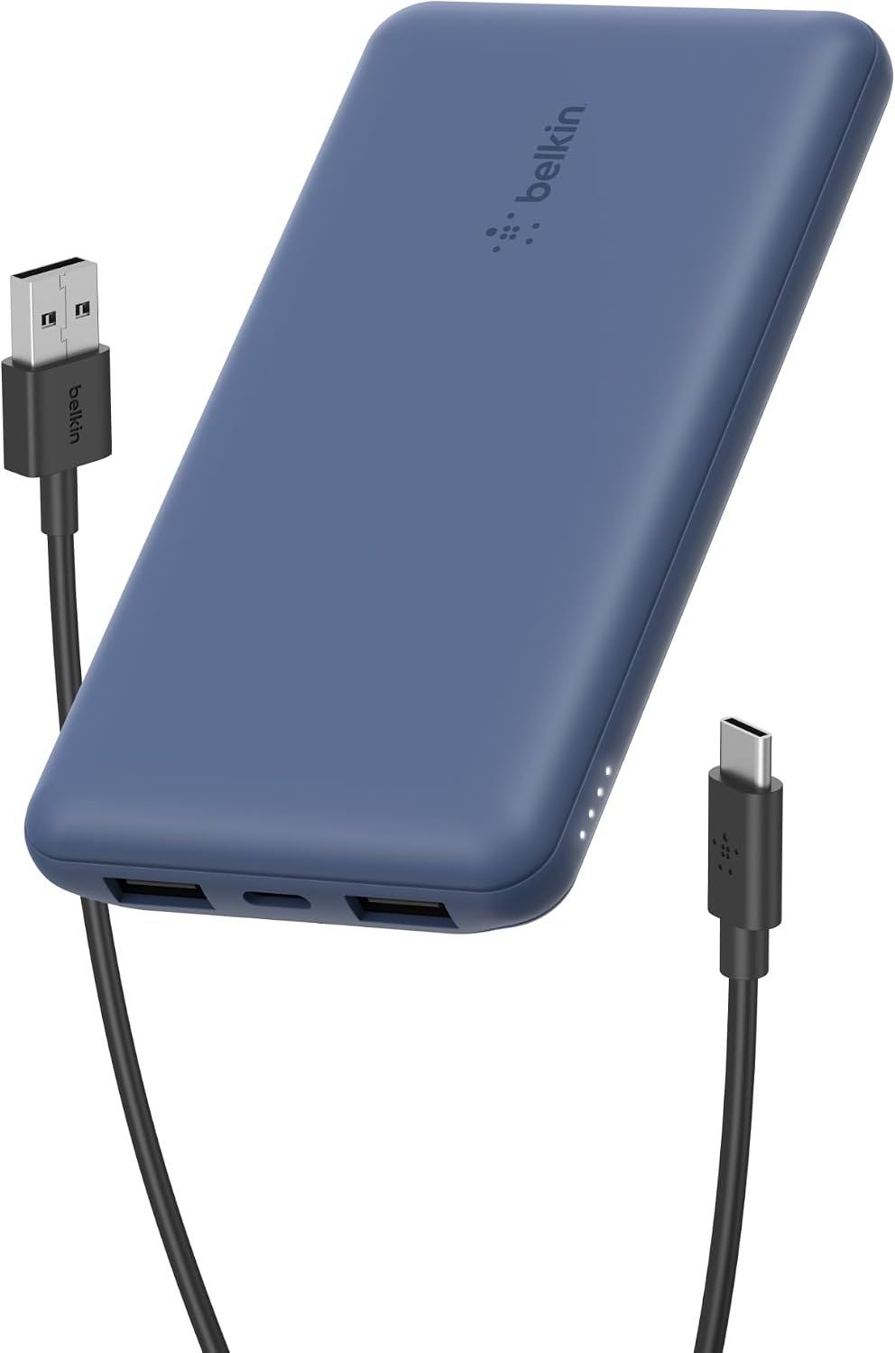 51gZRwaPV4L._AC_SL1500_ Belkin 10000mAh 15W 3 Port Power Bank, USB A to USB C Cable Included - Image 1
