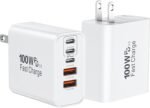 USB C Super Fast Charger Block, 100W USBC Charging Block Wall Plug Adapter