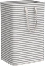 Lifewit 80L Large Laundry Baskets, Laundry Hampers Bags, 2 Pack, Grey - Image 4