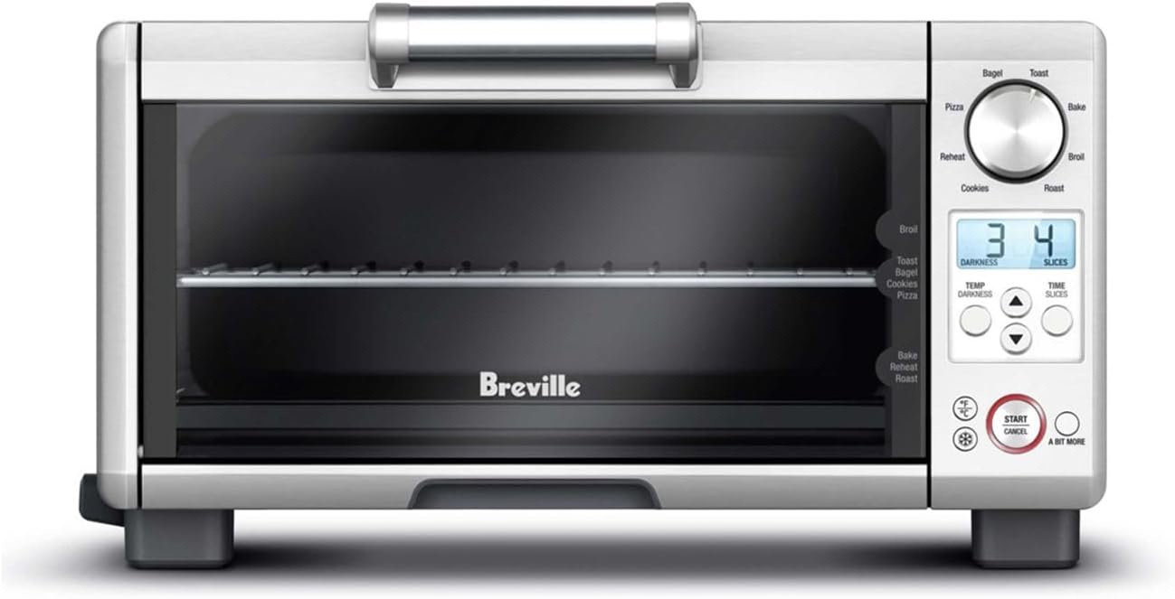 51weMvypHL._AC_SL1439_ Breville BOV450XL Mini Smart Oven, Brushed Stainless Steel - Image 1