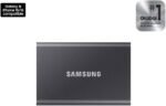 Samsung T7 Portable SSD 1TB Titan Gray, USB 3.2 Gen 2, Up to 1,050MB/s - Image 2