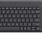 Logitech K400 Plus Wireless Touch TV Keyboard for PC-Connected TV - Black