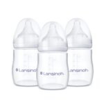 Lansinoh Anti-Colic Baby Bottles, 5 Ounces, 3 Count