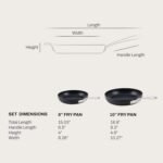 All-Clad HA1® Nonstick, 2-Piece Fry Pan Set, Induction Ready - Image 2
