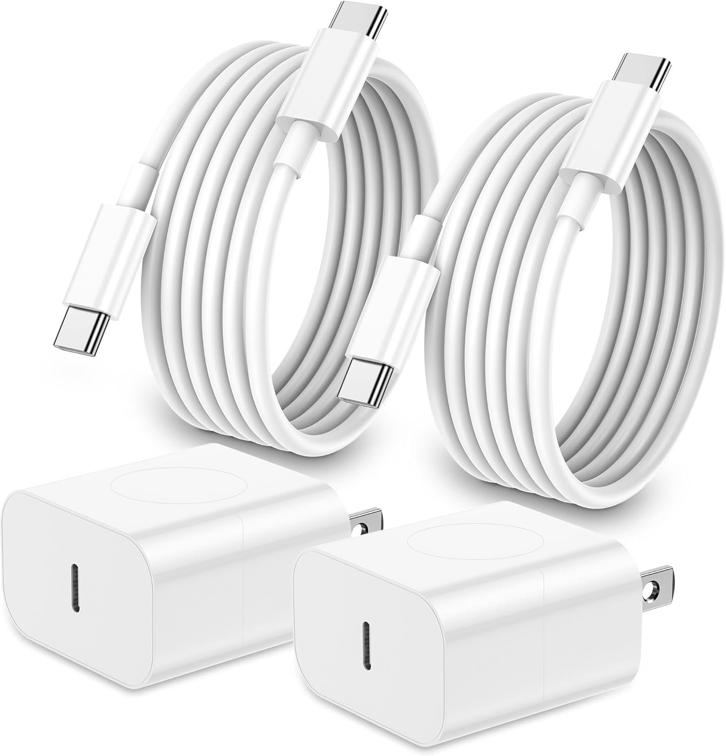 616DMGhopPL._AC_SL1500_ iPhone 18 17 16 15 Charger Fast Charging 2Pack Apple USB C Charger Block - Image 1