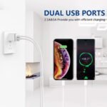 USB Wall Charger, LUOATIP 3-Pack 2.1A 5V Dual Port Cube Power Adapter Plug Block Charging Box Brick for iPhone 14 13 12 11 Pro Max SE XS XR X 8 7 6 6S Plus, Galaxy, LG, Moto, Android Phones - Image 5
