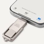 Amazon Basics 128GB USB Flash Drive, Thumb Drive Memory Stick with USB C and USB A Dual Ports, Champagne Silver - Image 3