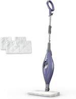Shark Steam Pocket Mop with 2 Washable Double-sided Pads, Purple, S3501