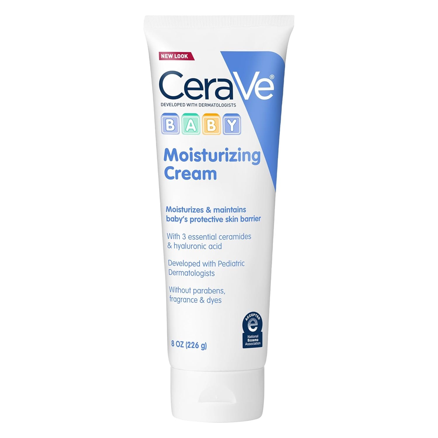 61BT3NXFECL._SL1500_ CeraVe Baby Cream, Moisturizer with Ceramides, Fragrance-Free, 8oz - Image 1
