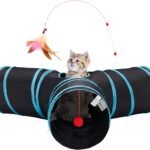 Tempcore Pet Tunnel Tube Cat Toys, Cat Tunnels for Indoor Cats