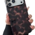 Longlayss Compatible with iPhone 17 Pro Max Case Tortoise Shell Phone Case