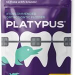 Platypus Orthodontic Flossers for Braces, 40 Count (Pack of 1)