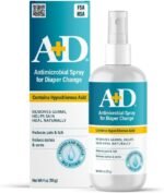 A+D Antimicrobial Hydrogel Spray with Hypochlorous Acid Spray for Skin, 4oz