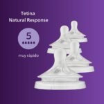 Philips Avent Natural Response Baby Bottle Nipples, Extra Fast Flow, 4-Pack - Image 2