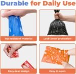 Best Pet Supplies Poop Bags for Dogs - Assorted Colors, 150 Count - Image 4