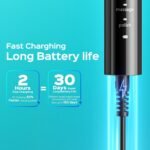 COSLUS C30 Electric Toothbrush for Adults, Ultra-Clean, 1PC, Black - Image 6