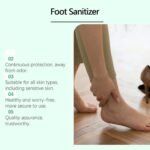 2PCS Foot Sanitizer Spray with Tea Tree Oil,Clear Foot Sanitizer Spray,Tea Tree Oil, 100 ml/3.5 oz - Image 5