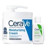 CeraVe Moisturizing Cream & Hydrating Facial Cleanser Set for Dry Skin