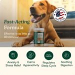 Reggie Calming Peanut Butter for Dogs, 100% Natural Dog Peanut Butter with Melatonin & L-Theanine, Lick Mat Spread for Short-Term Dog Anxiety Relief, Made in USA 16oz - Image 2