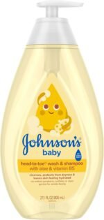 Johnson's Baby Head-to-Toe Wash & Shampoo, Tear Free, 27.1 fl. oz