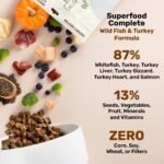 BADLANDS RANCH Air-Dried Fish & Turkey Dog Food, 87% Meat, 24 oz - Image 3
