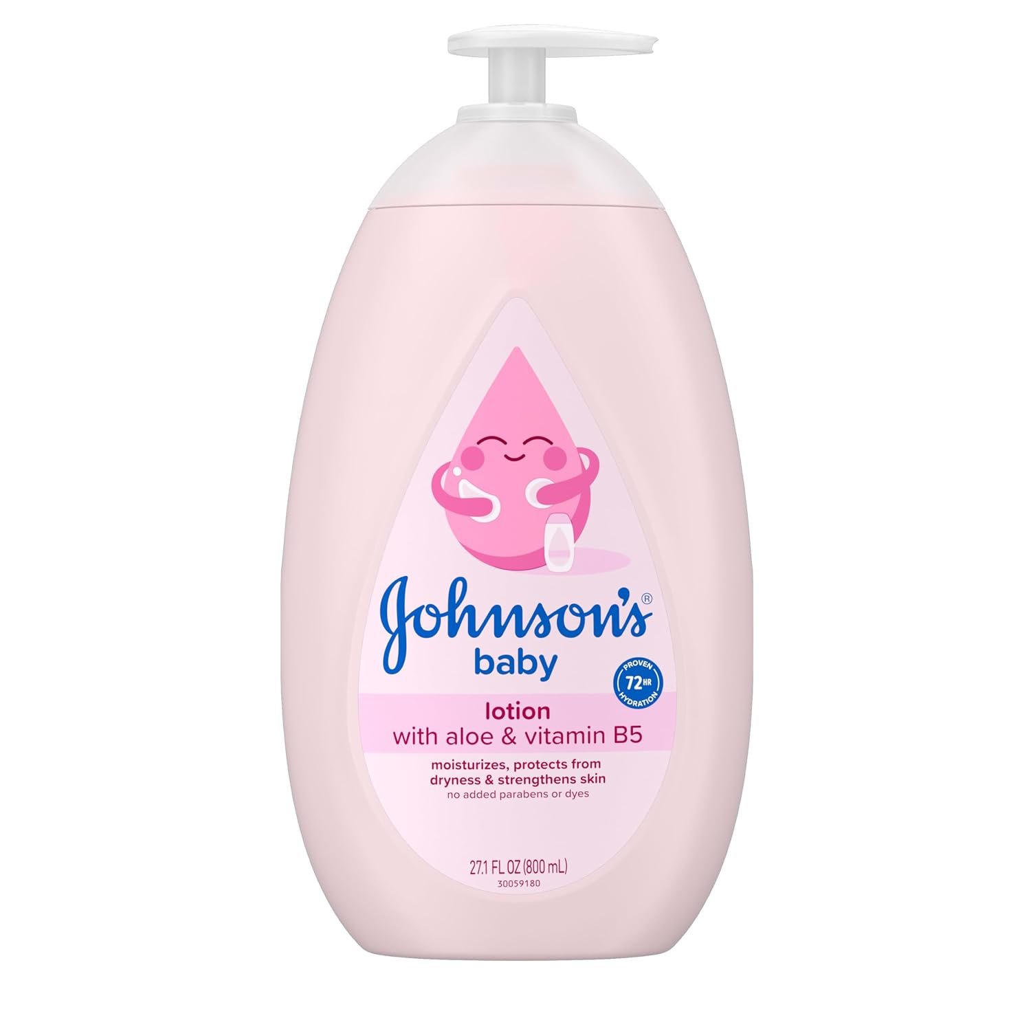 61S41IjaX7L._SL1500_ Johnson's Baby Lotion with Coconut Oil, 27.1 fl. oz - Image 1