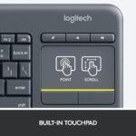 Logitech K400 Plus Wireless Touch TV Keyboard for PC-Connected TV - Black - Image 4