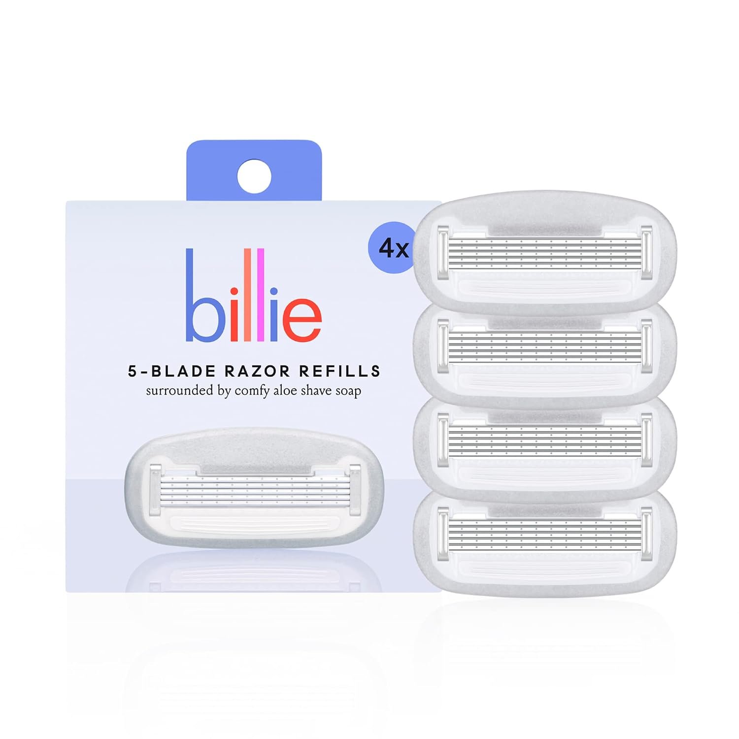 61T6DIPk2TL._SL1500_ Billie Razor Refills Women, 4 ct - Image 1