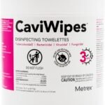 Metrex CaviWipes Disinfecting Wipes, Pop-Up Canister, 160 Ct Fragrance-Free