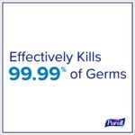 Purell Hand Sanitizing Wipes Canister, Clean Scent, 6pk x 40ct, 9120-06-CMR - Image 4