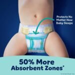 Pampers ZZZ Overnight Diapers, Size 7 (26-50 lbs), 36 Count, Nighttime Protection Disposable Baby Diaper - Image 4