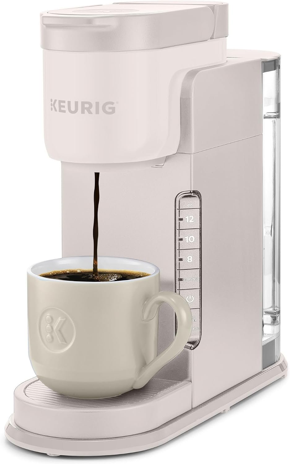 61ZfVRJwPOL._AC_SL1500_ Keurig K-Express Single Serve K-Cup Pod Coffee Maker, Warm Stone - Image 1