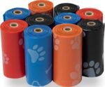 Best Pet Supplies Poop Bags for Dogs - Assorted Colors, 150 Count
