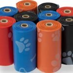 Best Pet Supplies Poop Bags for Dogs - Assorted Colors, 150 Count