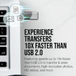PNY 128GB Turbo Attaché 3 USB 3.0 Flash Drive 2-Pack​ - Image 5