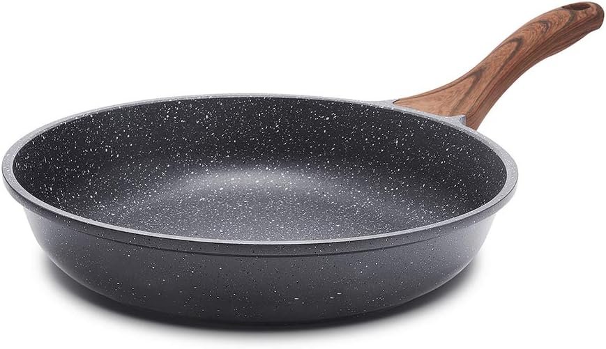 61b-tqU2xoL._AC_SL1001_ SENSARTE Nonstick Frying Pan Skillet, Swiss Granite Omelette Pan Chef's Pan - Image 1