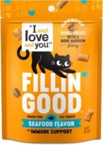 I AND LOVE AND YOU Fillin Good Seafood Flavor with Immune Support 2 oz (Pack of 6)
