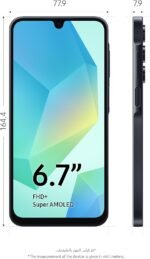 Samsung Galaxy A16 4G LTE (128GB + 4GB) International Model SM-A165F/DS Factory Unlocked, 6.7", Dual SIM, 50MP Triple Camera (Case Bundle), Black - Image 3