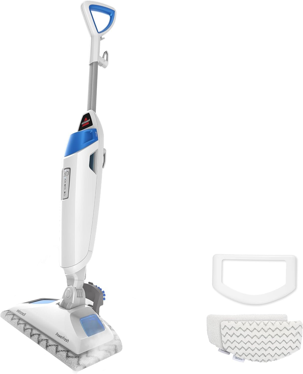 61hmQ7xtZLL._AC_SL1500_ BISSELL Steam Mop 1940A PowerFresh Floor Steam Cleaner for Hard Wood & Tile with Natural Sanitization, Easy Scrubber, Variable Steam, 12” Cleaning Path - Image 1