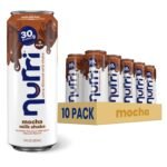 Nurri 30g Protein Ultra Filtered Milk Shake, Mocha, 10-11 fl oz Cans