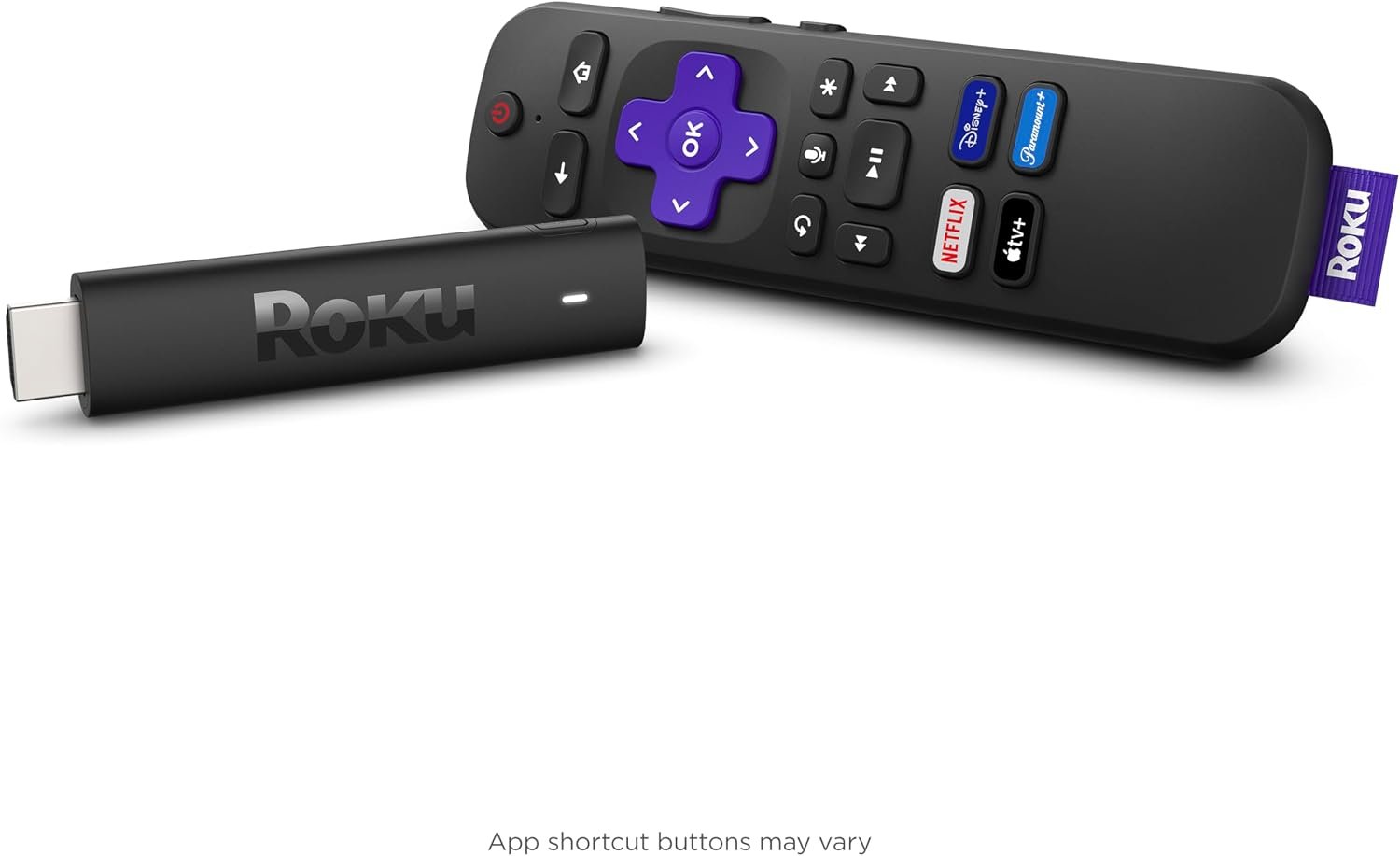 61ihvr7z6CL._AC_SL1500_ Roku Streaming Stick 4K - HDR & D. Vision Roku Streaming Device for TV with Voice Remote & Long-Range Wi-Fi - Free & Live TV (Renewed) - Image 1