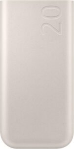 Samsung Caricabatterie Portatile 20.000 mAh Power Bank Super Fast Charging 45W, 3 porte di ricarica USB-C, Beige - Image 2